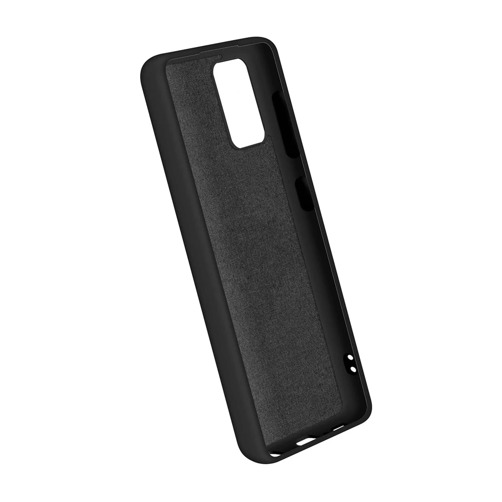 Helmet case liquid silicone samsung a71, black 2