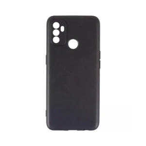 Helmet case liquid silicone oppo a53, black