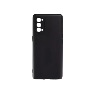 Helmet case liquid silicone oppo reno 4 pro 5g, black