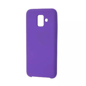 Helmet case tpu suede samsung a6 (2018), purple
