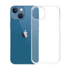 Helmet case tpu soft iphone 13 mini, clear