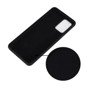 Чехол liquid silicone для oppo a74, черный Thumbnail 2