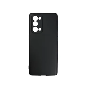 Helmet case liquid silicone oppo reno 6 pro 5g(snapdragon), black
