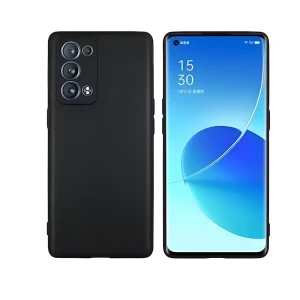 Чехол для шлема liquid silicone reno 6 pro 5g china version, черный Thumbnail 2