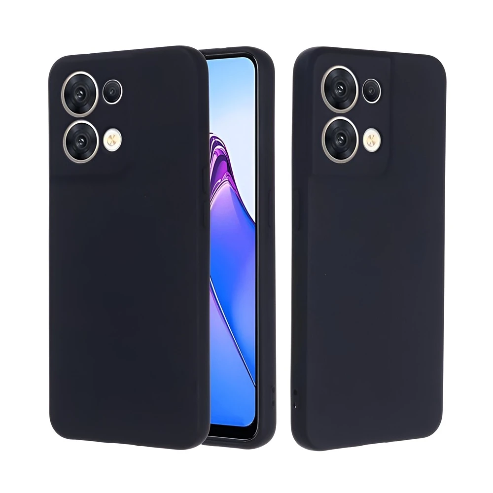 Чехол для шлема liquid silicone oppo reno 8, черный 3