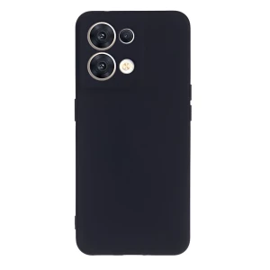 Helmet case liquid silicone oppo reno 8, black