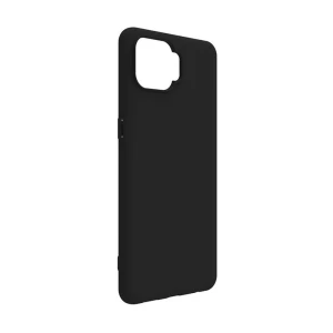 Helmet case liquid silicone oppo reno 4 lite, black