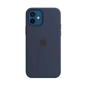 Helmet case liquid silicone iphone 12 mini, blue