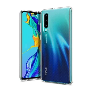 Helmet case tpu soft huawei p 30, clear Thumbnail 2