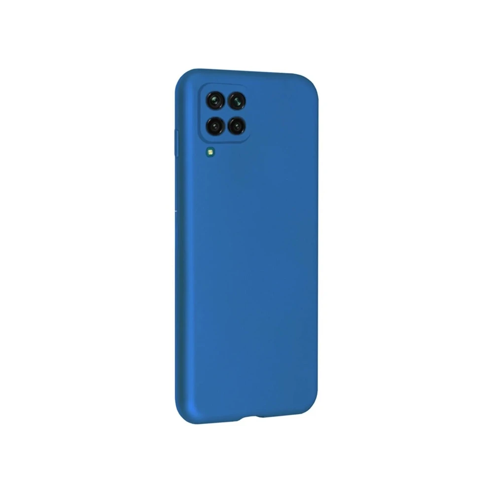 Чехол liquid silicone для huawei p40 lite, синий 2