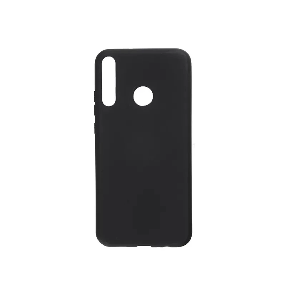 Чехол-накладка liquid silicone для huawei p40 lite e, черный 2