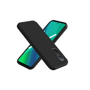 Чехол liquid silicon для huawei nova 9se, черный Thumbnail 2