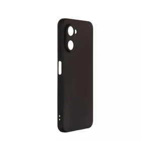Чехол liquid silicon для realme c33, черный Thumbnail 2