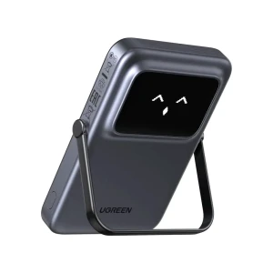 UGREEN Power Bank Uno Series Magnetic Wireless with Kickstand 5000mAh, 7.5/20W, Space Gray Thumbnail 3