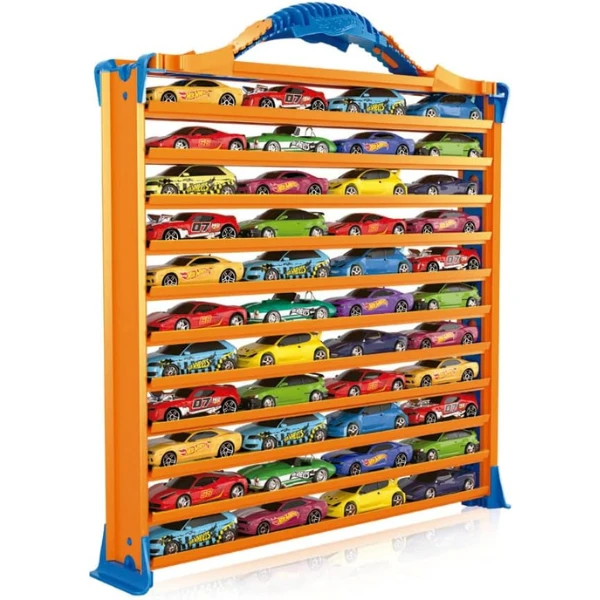Hot wheels garaj portabil pentru depozitarea a 44 mașinuțe 2