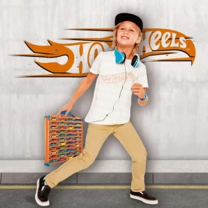 Hot wheels garaj portabil pentru depozitarea a 44 mașinuțe Thumbnail 6