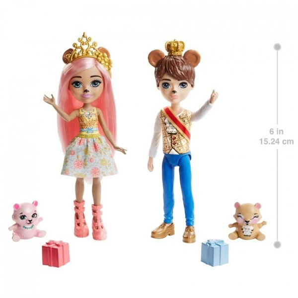 Enchantimals set familia regala de urși 4