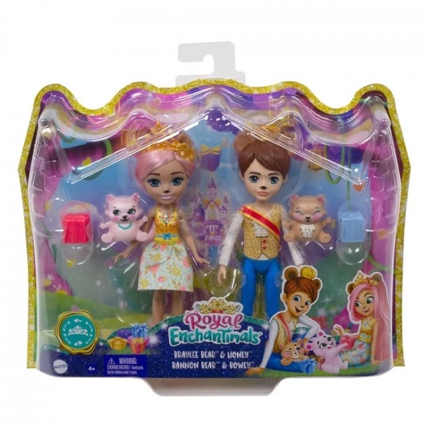 Enchantimals set familia regala de urși 11