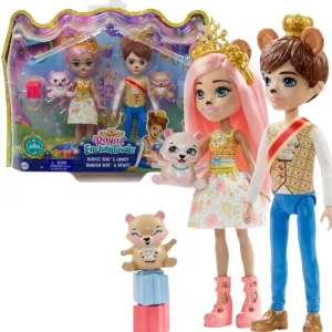 Enchantimals set familia regala de urși