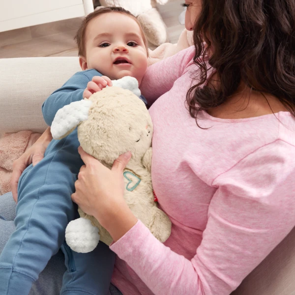 Iepurașul cu sunete fisher-price calmează și mângâie 5
