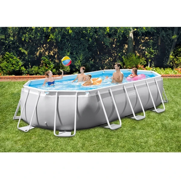 Intex piscină prism frame oval  503x274x122сm, 13365l, cadru metalic 2