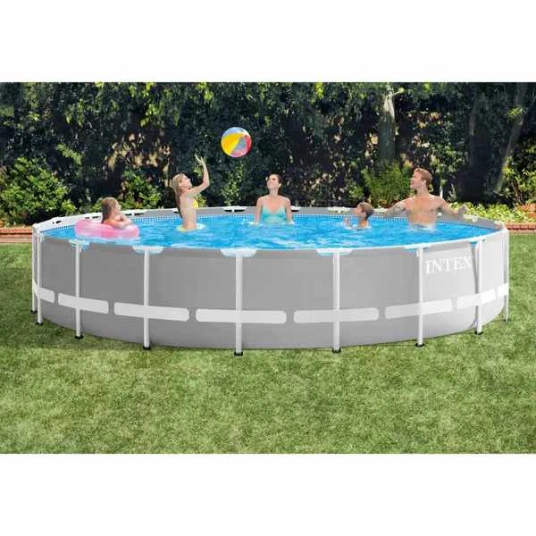 Intex piscină prism frame premium 610х132сm, 32695l, cadru metalic 2