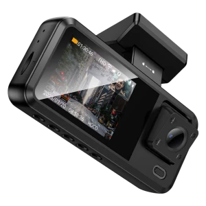 Комплект видеорегистраторов передней и задней панели автомобиля hoco dv15, черный Thumbnail 5