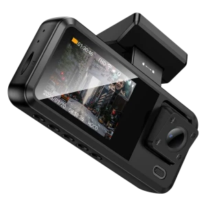 Комплект видеорегистраторов передней и задней панели автомобиля hoco dv15, черный Thumbnail 5