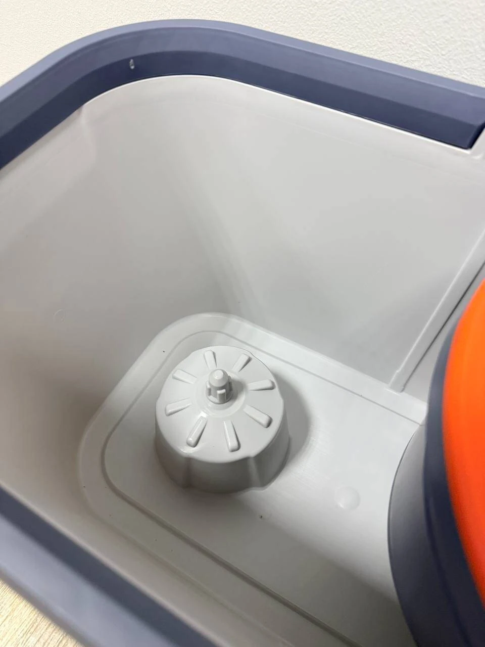 Швабра с ротационным ведром, микрофибра + металлическая ручка (xyj-x2) 6