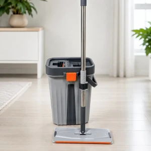 Mop cu găleată și stoarcere wash/dry 40x27x20cm,( xyj-j6 )