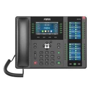 Ip телефон fanvil x210, темно-серый