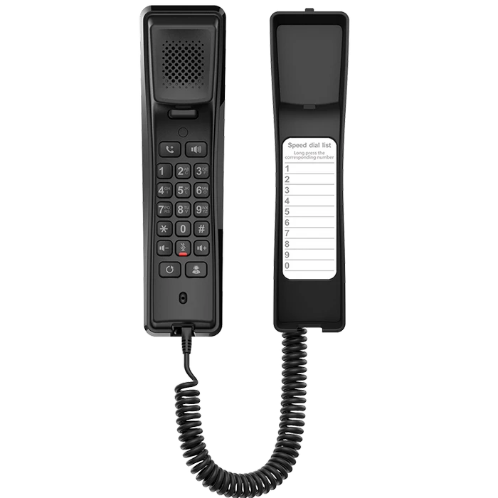Ip телефон fanvil h2u, чёрный 4