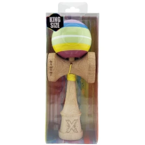 "kendama x original", profesionala, flippy, rulment metalic, ața 55 cm, cupe mari, 7.5 х 6 х 18 cm, multicoloră Thumbnail 3
