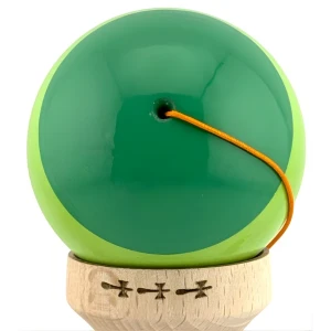 "kendama flippy x original", profesională, rulment metalic, ața 55 cm, ultra aderent, cupe mari, 7 х 6 х 18 cm, verde mix Thumbnail 7