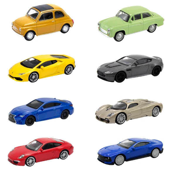 Mașini metalice de colecție 1:43 welly, 8 modele (25a) 5