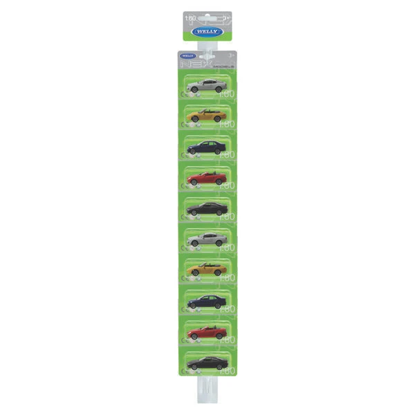 Mașini metalice de colecție 1:60 welly, 12 modele blister (25a) 3