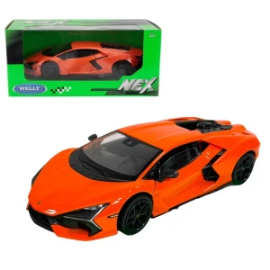 Mașina de colecție lamborghini revuelto 1:24 welly