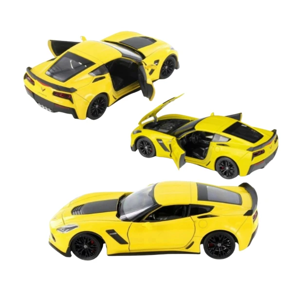 Mașina de colecție chevrolet corevette 1:24 welly 4