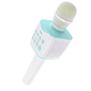 Караоке микрофон hoco bk5, беспроводной, синий Thumbnail 2