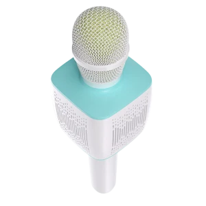 Караоке микрофон hoco bk5, беспроводной, синий Thumbnail 6