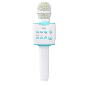Караоке микрофон hoco bk5, беспроводной, синий Thumbnail 1