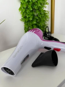 Uscator de par gemei, 1300w, alb-roz (gm-1702) Thumbnail 8