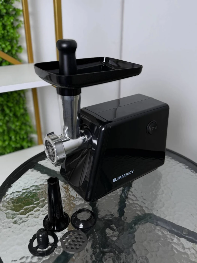 Мясорубка jamaky 2500 вт, чёрная (jmk8004) 6