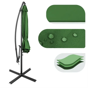 Umbrela de gradina marbella (verde) Thumbnail 2