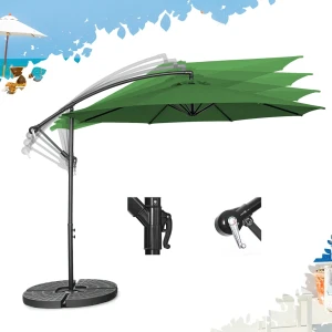 Umbrela de gradina marbella (verde) Thumbnail 4