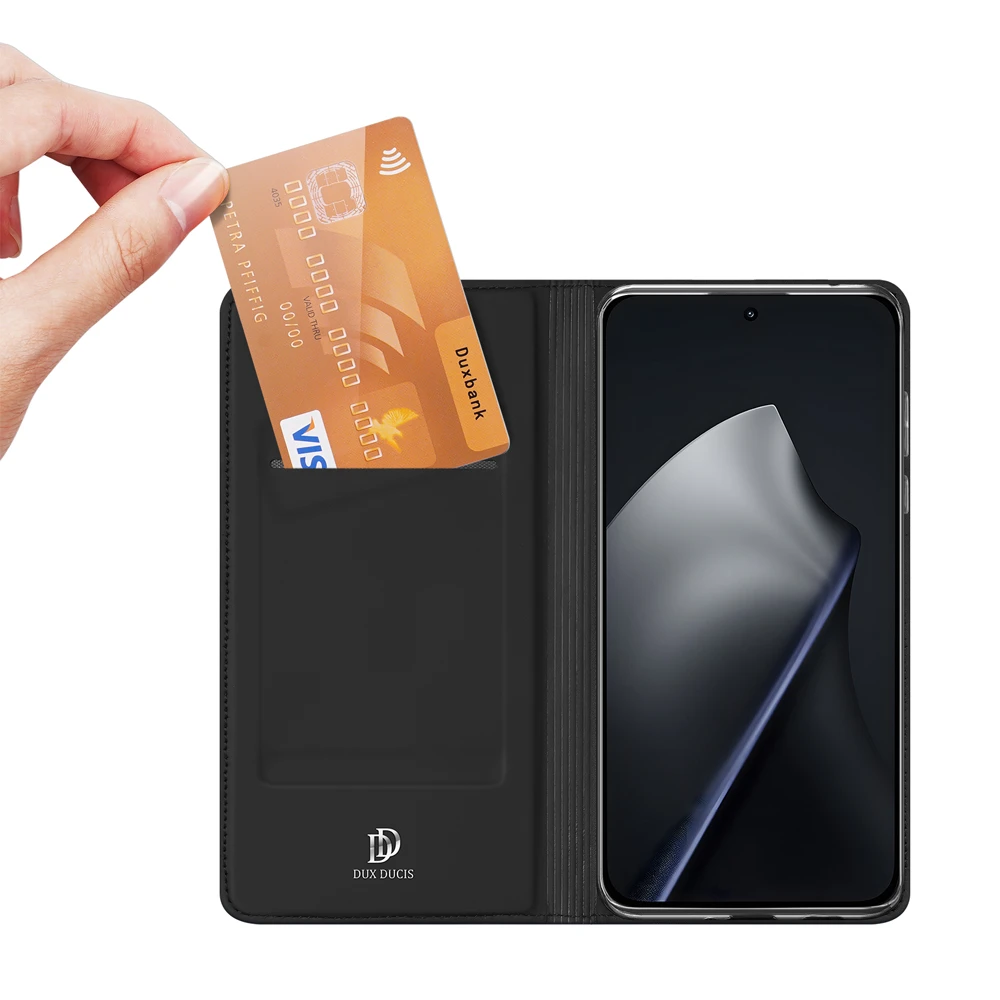 Dux ducis case flip skinpro xiaomi 15t, black 3