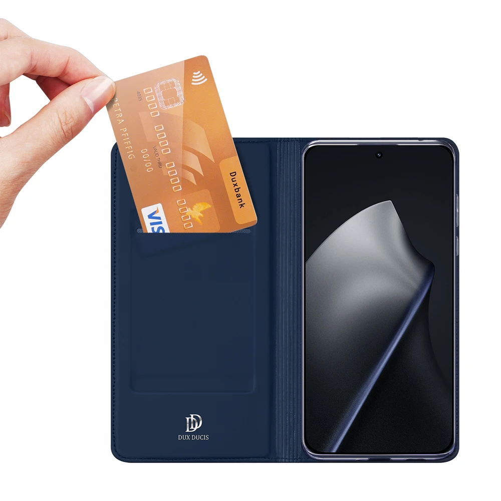 Dux ducis case flip skinpro xiaomi 15t, blue 3