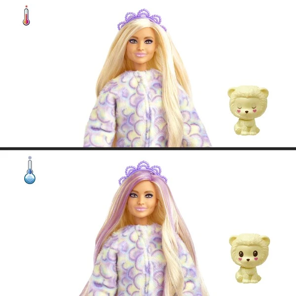 Papușa barbie cutie „„barbie într-un costum de leu, de pluș”” 3