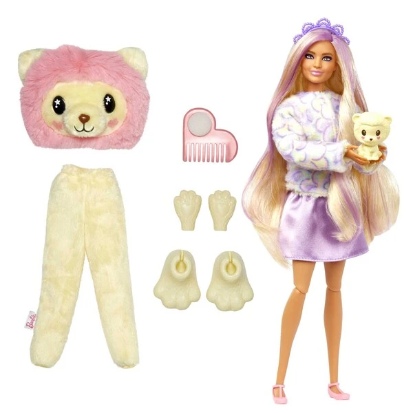 Papușa barbie cutie „„barbie într-un costum de leu, de pluș”” 2