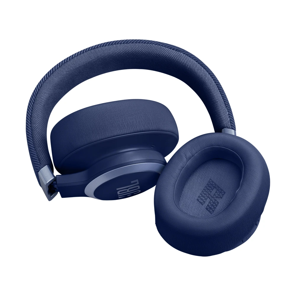 Наушники jbl on-ear с микрофоном bluetooth live 770nc, синие 3